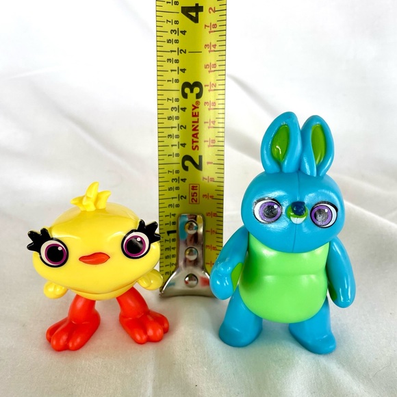 Disney Pixar Imaginext Toy Story 4 Ducky & Bunny Figures EUC Displayed Only - Picture 3 of 6